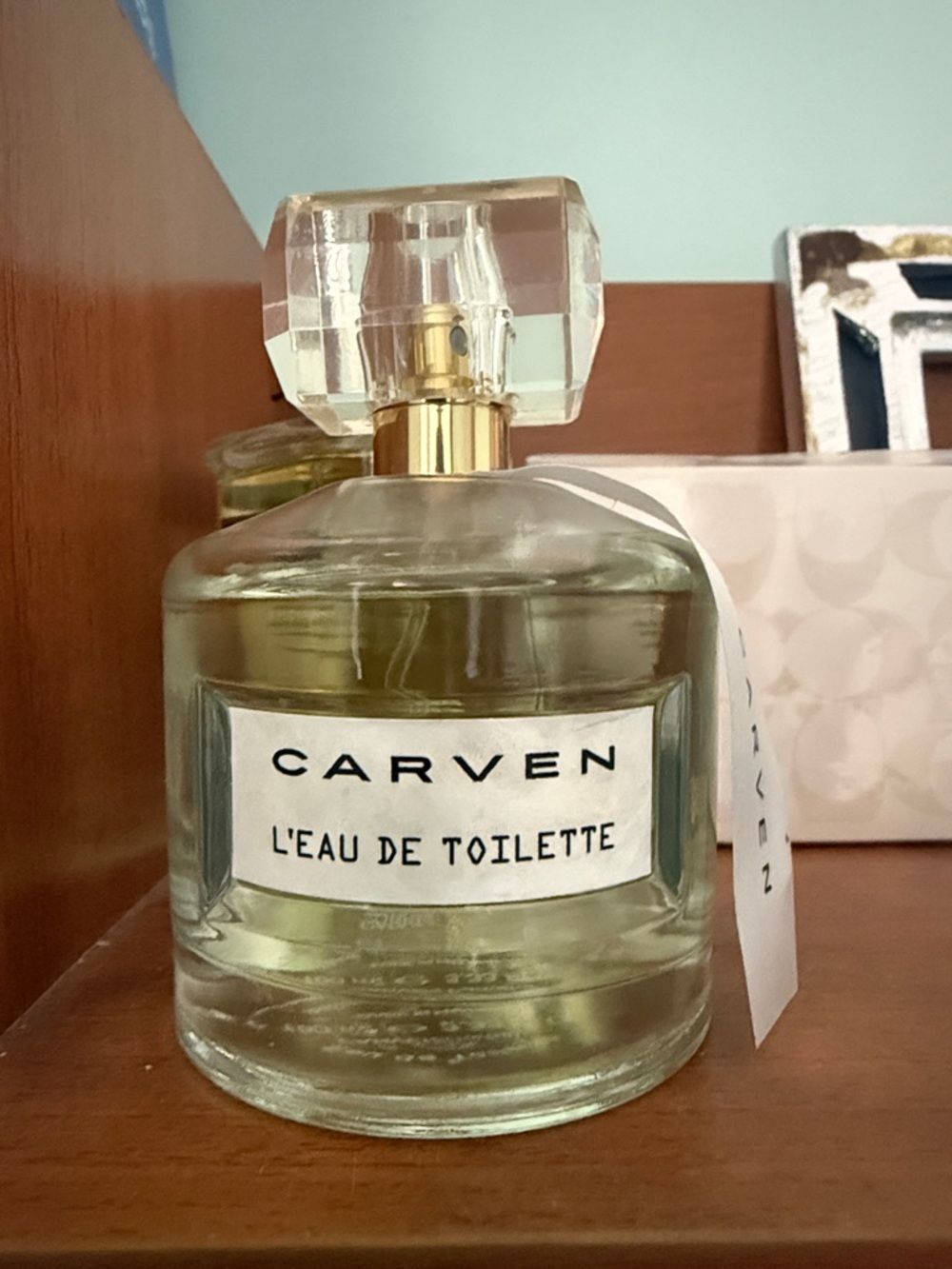 Carven L'Eau de Toilette - Pale Yellow & Clear Bottle